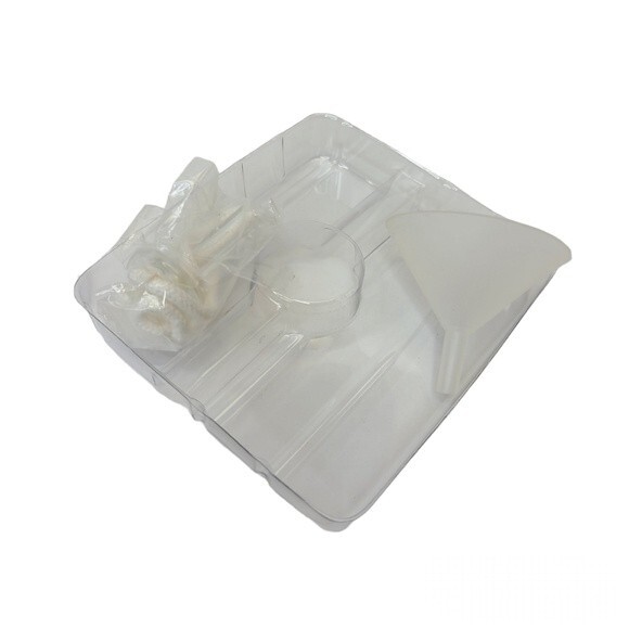 Vintage Traditions Hand Blown Iridescent Glass Oil Lamp - Picture 7 of 14